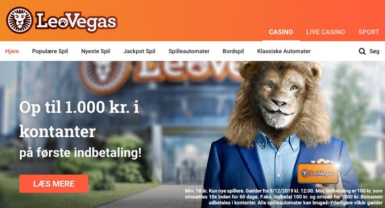 Leovegas - Velkomstbonus